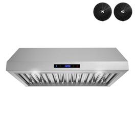 Streamline - 30 inches - Convertible - Under cabinet Range Hood - Brushed Stainless Steel