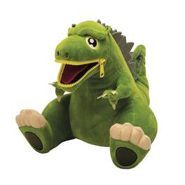 Quantum Mechanix - Godzilla 9 Inch Zippermouth Plush | Godzilla - Green