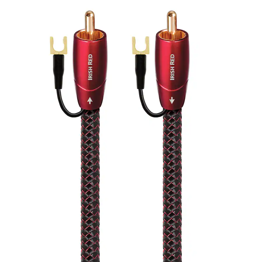 AudioQuest - Irish Red 9.8' Subwoofer Cable