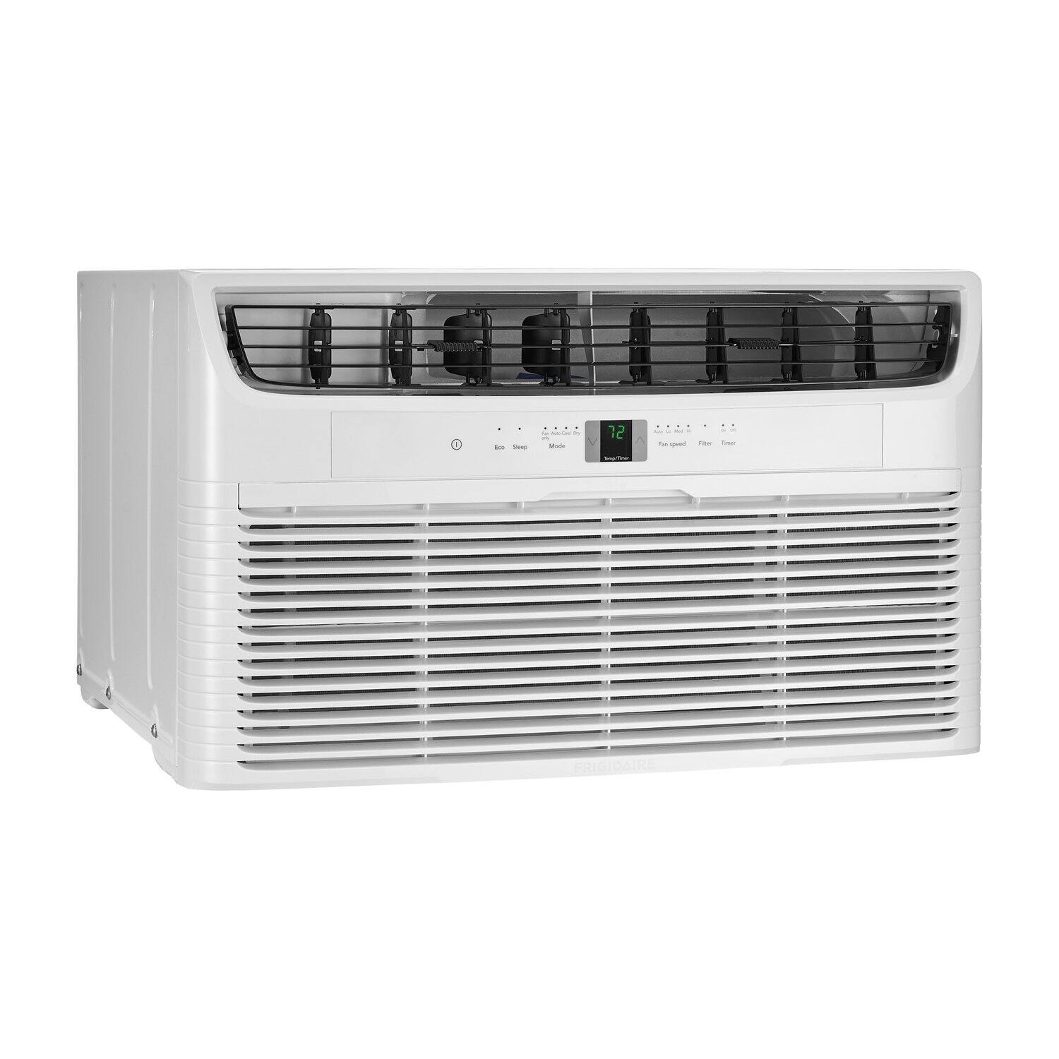 Alt View 1. Frigidaire - Frigidaire 230V 10,000 BTU 450 Sq. Ft. Wall Air Conditioner with 10,600 BTU Heater - White.