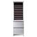 Front. Avanti - ELITE Series Wine Cooler, 108 Bottle Capacity, 2-Drawer Beverage Center - Stainless Steel.