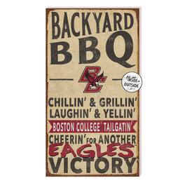 Jardine - Boston College Eagles 11'' x 20'' Indoor/Outdoor BBQ Sign - Brown