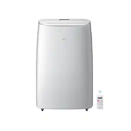 LG - 10,000 BTU Smart Portable Air Conditioner - White