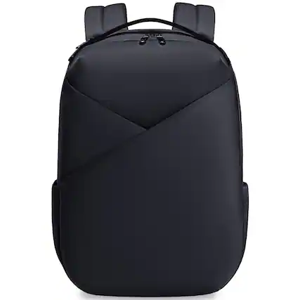 Front. Lux & Nyx - Lux & Nyx - Origami 16" Laptop Backpack - Black - Black.