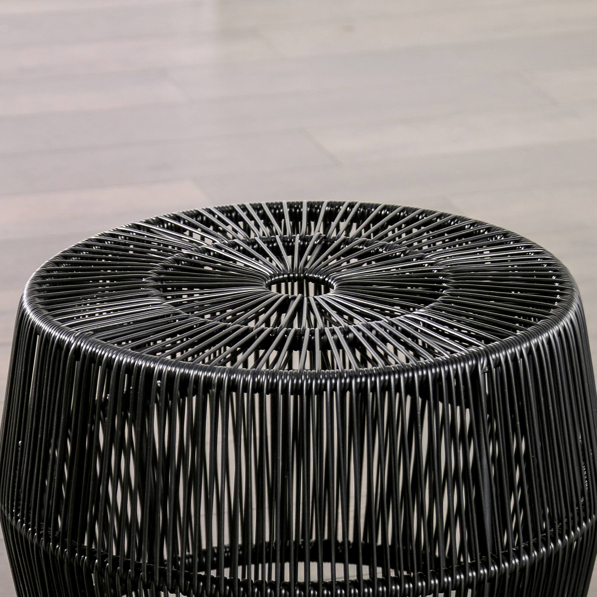 Alt View 2. Vaczon - 3 Piece Outdoor Wicker Furniture Bistro Set, Wicker Patio Furniture for Balcony, Poolside, Backyard - Natural,Black.