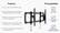 Features:
* TV Compatibility: Fits 42" to 98" TVs up to 150 lbs in weight.
* Industry-leading design allows effortless TV positioning regardless of size and weight.
* TV Size: 42" to 98"
* Enhanced movement provides up to 15 tilt for the best viewing angle.
* Extend up to 6.5" for easy cable access and retract back to 3.1" for a low-profile look.
* Load Capacity: 150 lbs
* Pull cord lock allows easy and reliable locking or unlocking of your TV.
* VESA Range: 200x100-600x400