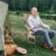 Angle. Costway - Folding Camping Chair with Detachable Footrest for Fishing, Camp, Picnics Khaki - Khaki.