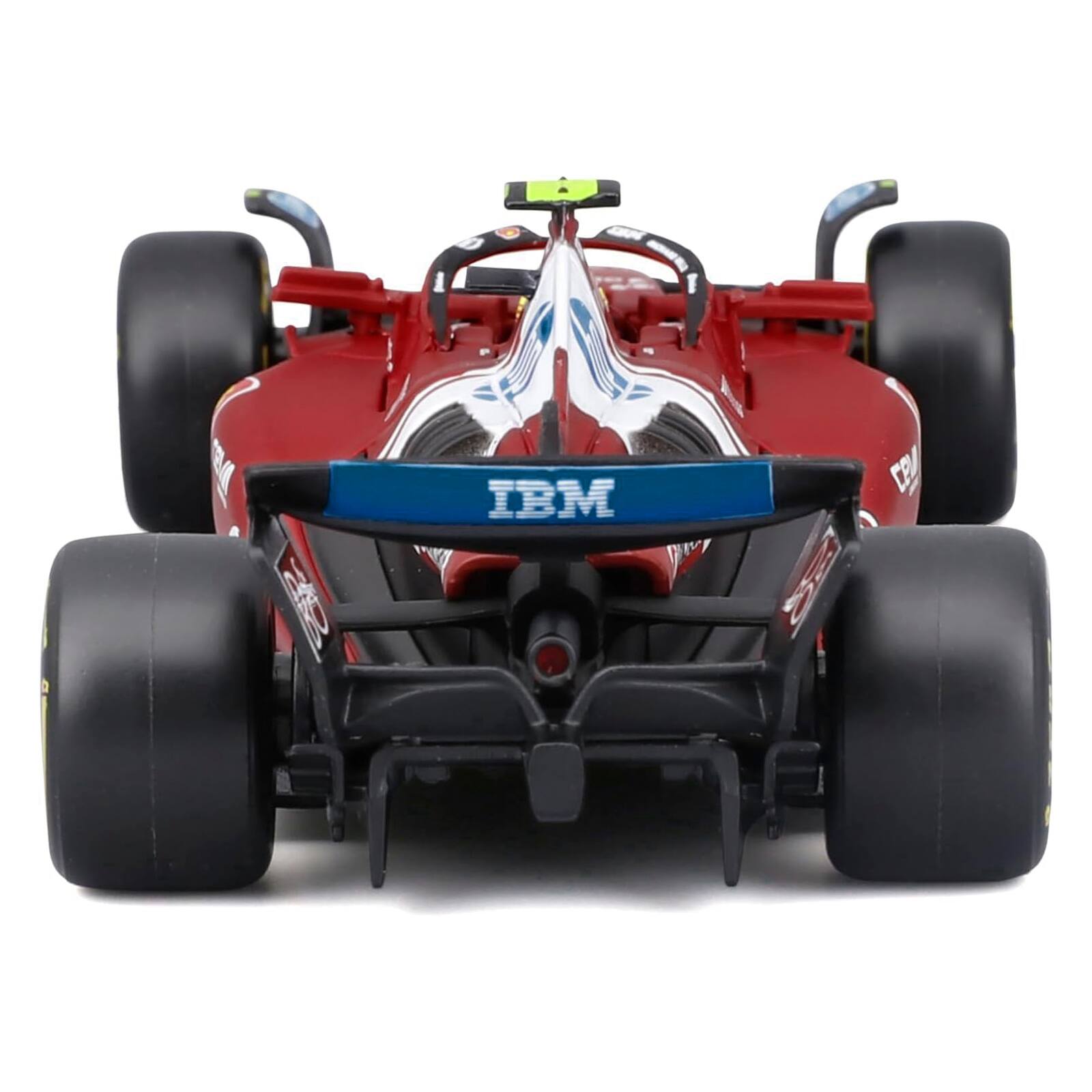 Alt View 4. Bburago - Ferrari SF-25 #44 Lewis Hamilton Formula One F1 "World Championship" (2025) with Display Case 1/43 Model Car by Bburago.