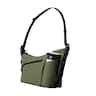 ALPAKA - Flow Satchel 4L Crossbody Bag, Water Resistant Shoulder Bag, Expandable Bottle Pocket, YKK Zippers - Green Axoflux 210D