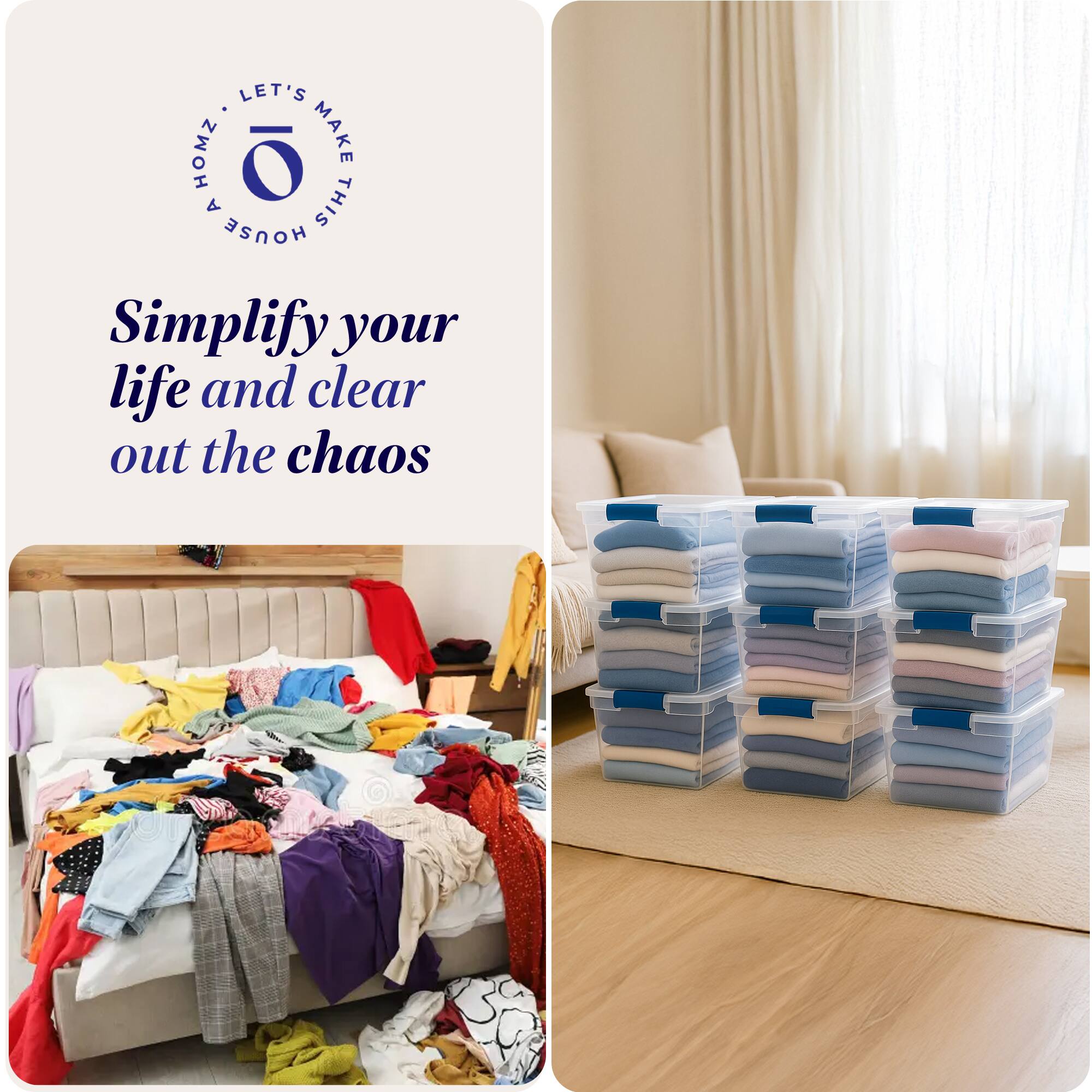 LET'S MAKE THIS HOUSE HOMZ

Simplify your life and clear out the chaos