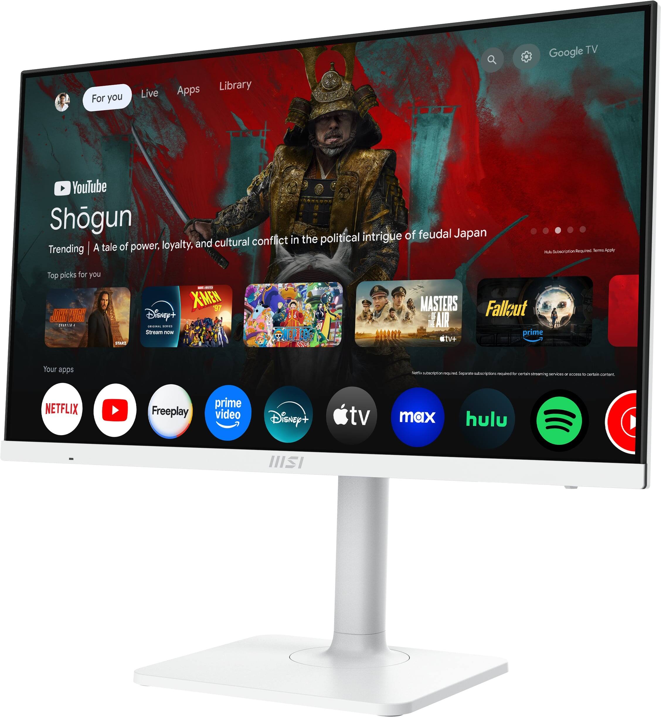 Google TV For you Live Apps Library YouTube Shogun of feudal Japan and cultural conflict in the political intrigue Trending A tale of power, loyalty, and conflict.