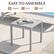 EASY TO ASSEMBLE
1 PERSON
2 STEPS
5 MINS