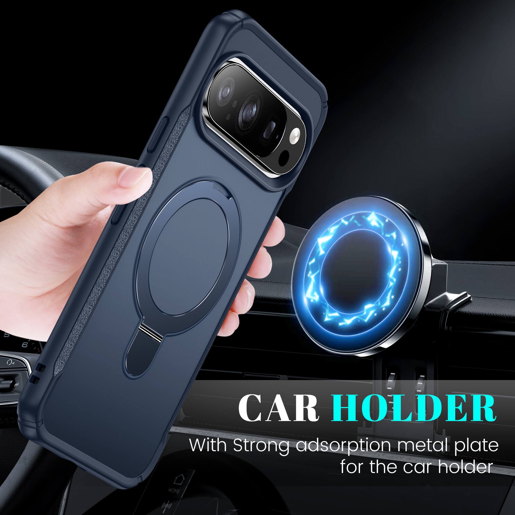 CAR HOLDER With Strong adsorption metal plate for the car holder