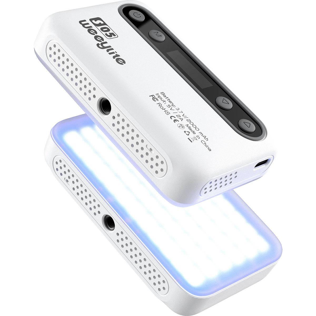 G S05 weeylite M FC input: Battery: ROHS 00012E SV/2A CE 2A P5 Made in China