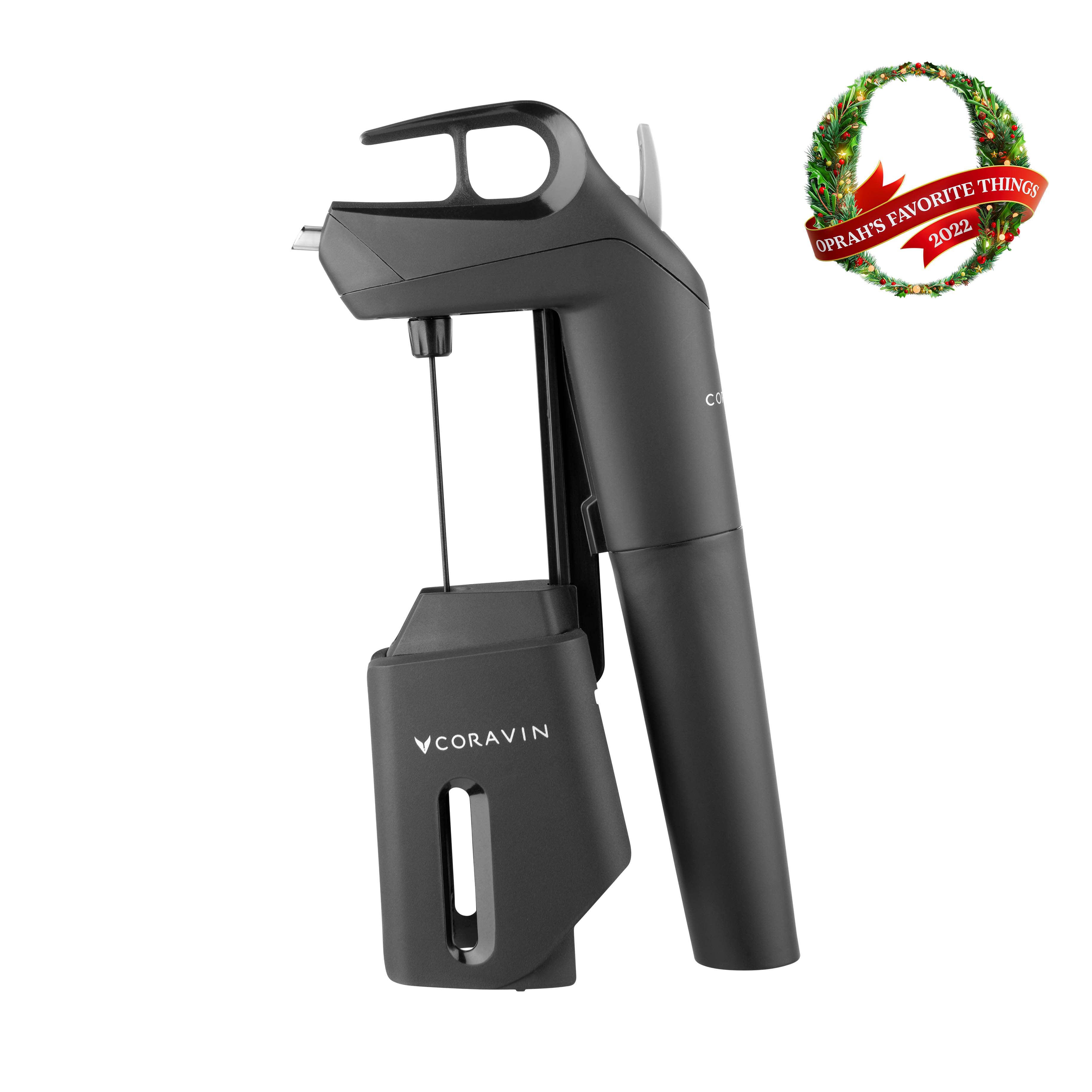 Alt View 1. Coravin - Timeless Three+ Wine Preservation System - Black.