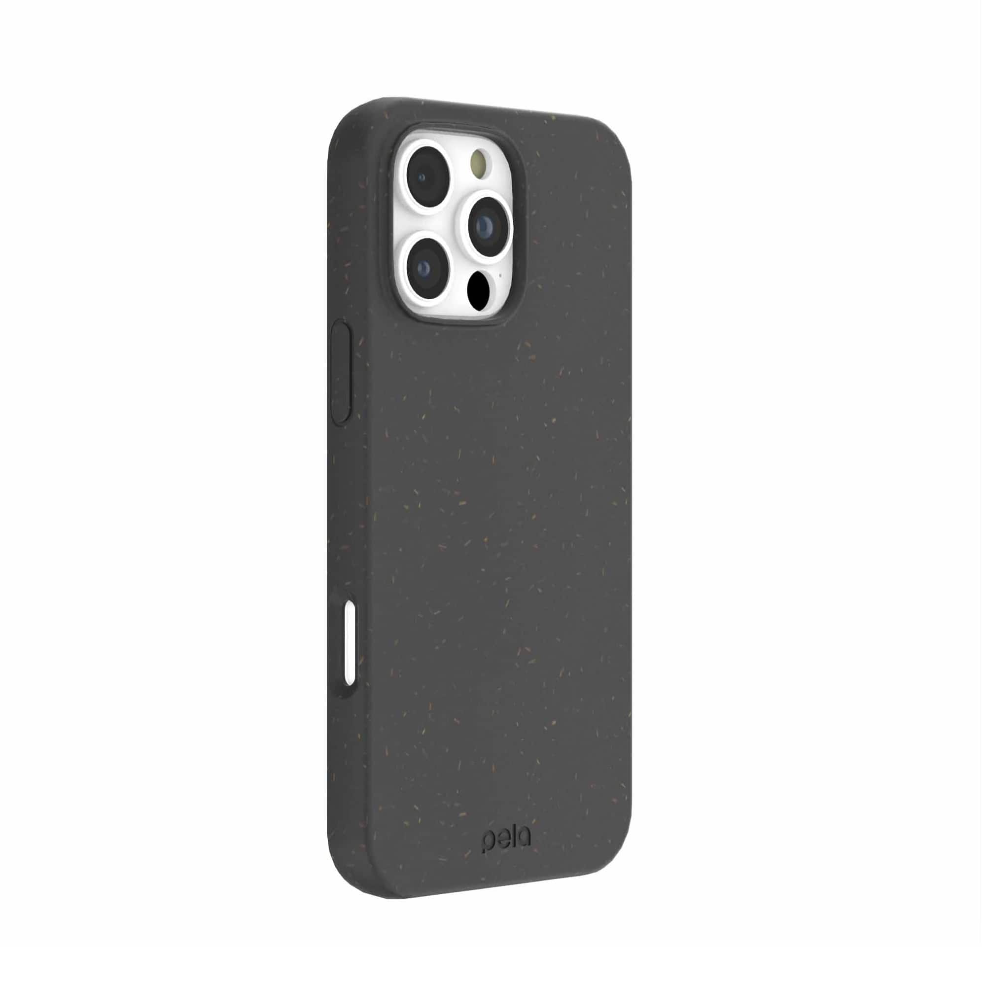 Alt View 1. Pela - Phone Case with MagSafe Module for Apple iPhone 16 Pro Max + Bonus Custom Case Activation Code - Black.
