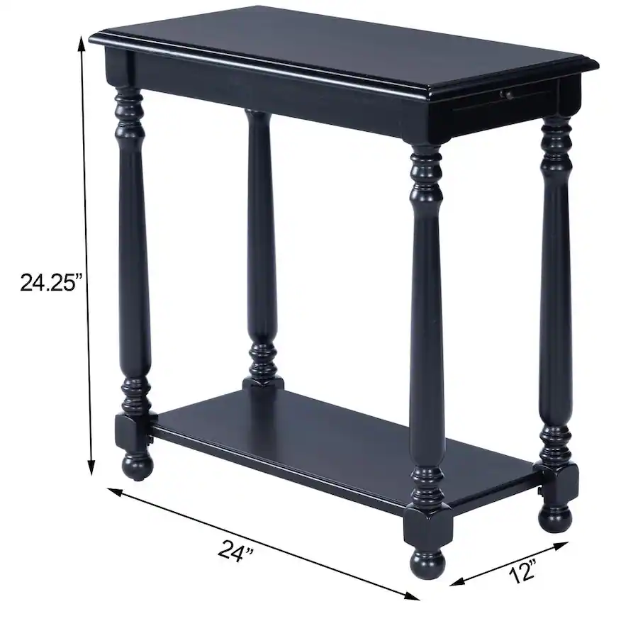 Butler Specialty Devane Side Table Black 5017111 - Best Buy