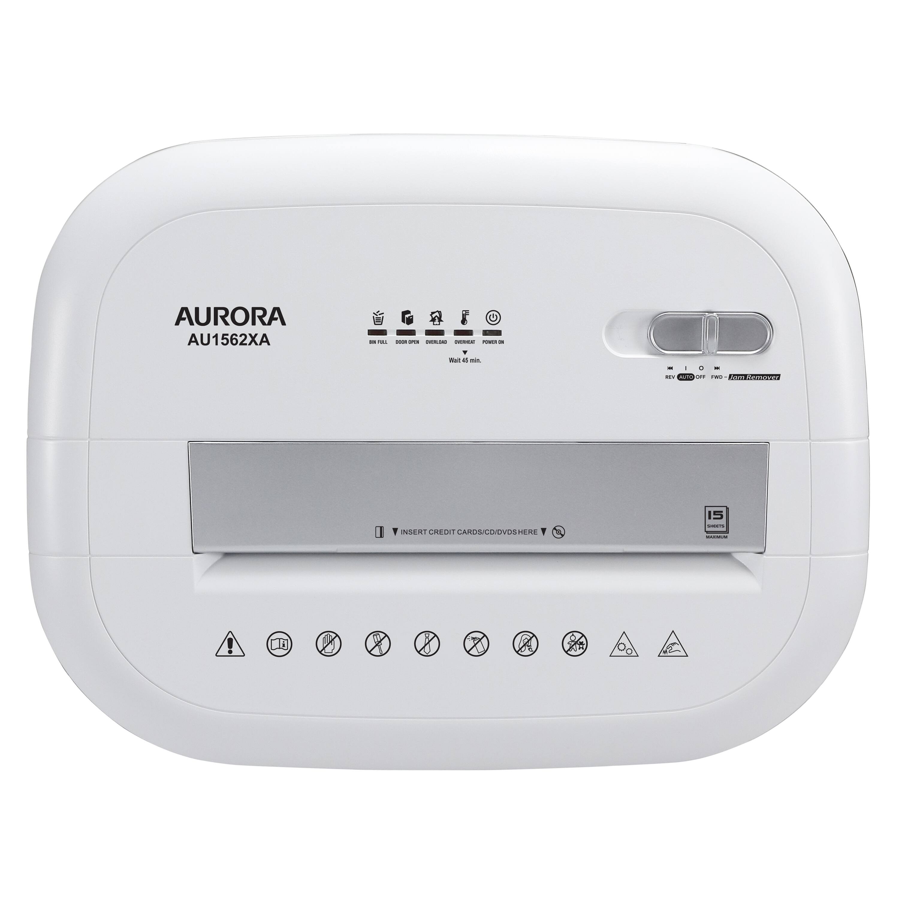 AURORA AU1562XA

INSERT CREDIT CARDS/CD/DVD HERE