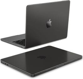 Fintie - Hard Shell Case for MacBook Air 13.6 Inch M2 M3 M4 M5 Chip A3449 A3240 A3113 A2681 (2022-2026 Release) Snap On Cover - Frost Black