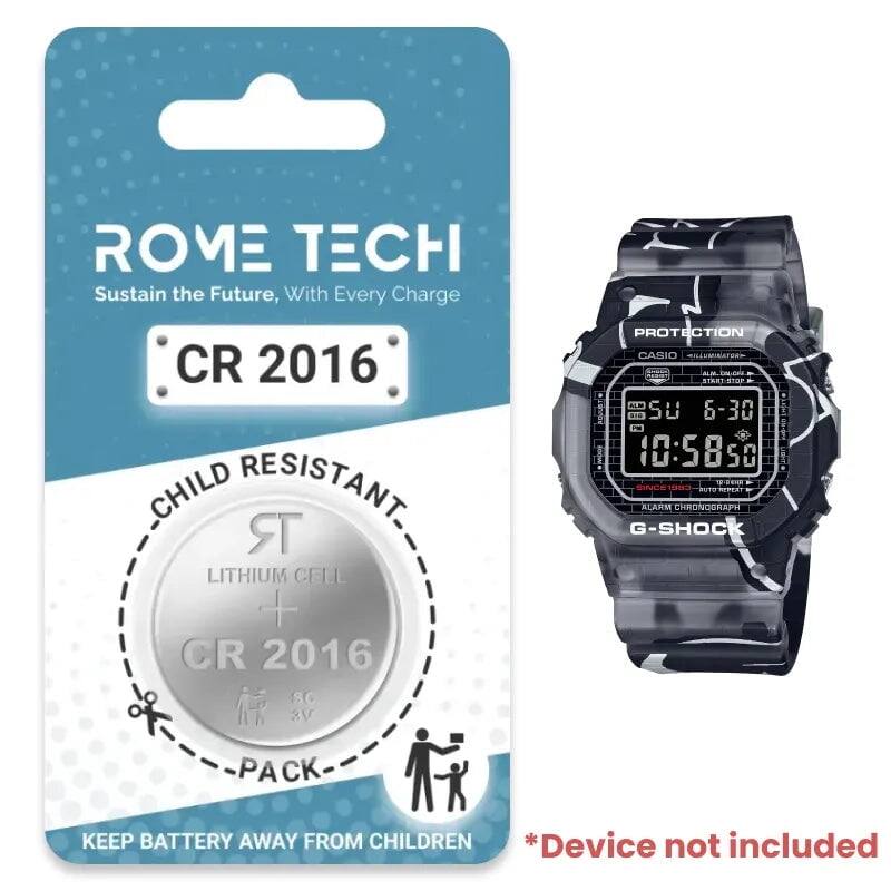 RomeTech Replacement Battery for G SHOCK DW5000SS 1 Watch 2 Pack - Best Buy