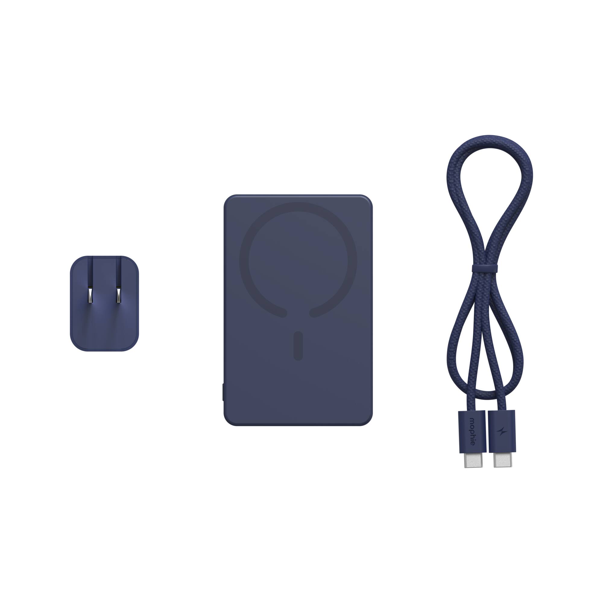 Alt View 3. mophie - Mobile Power Bundle (3pc) - Deep Blue.
