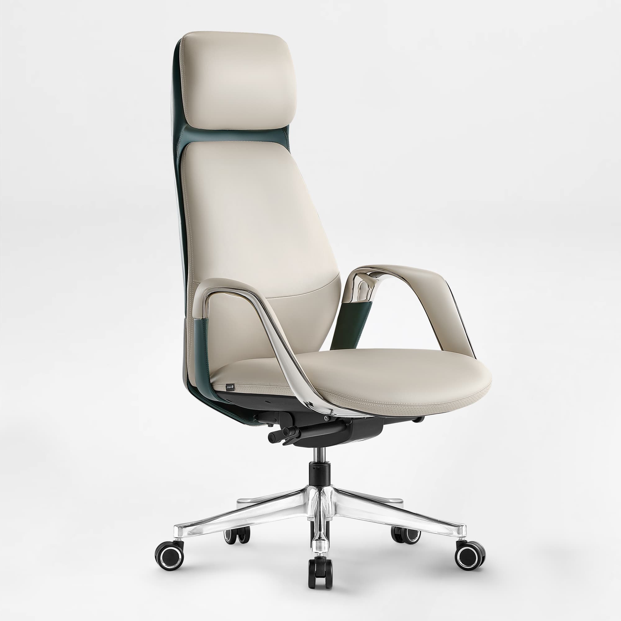 Eureka Ergonomic - Ergonomic Executive Office Chair with Lumbar Support & High Back Support - Off-white