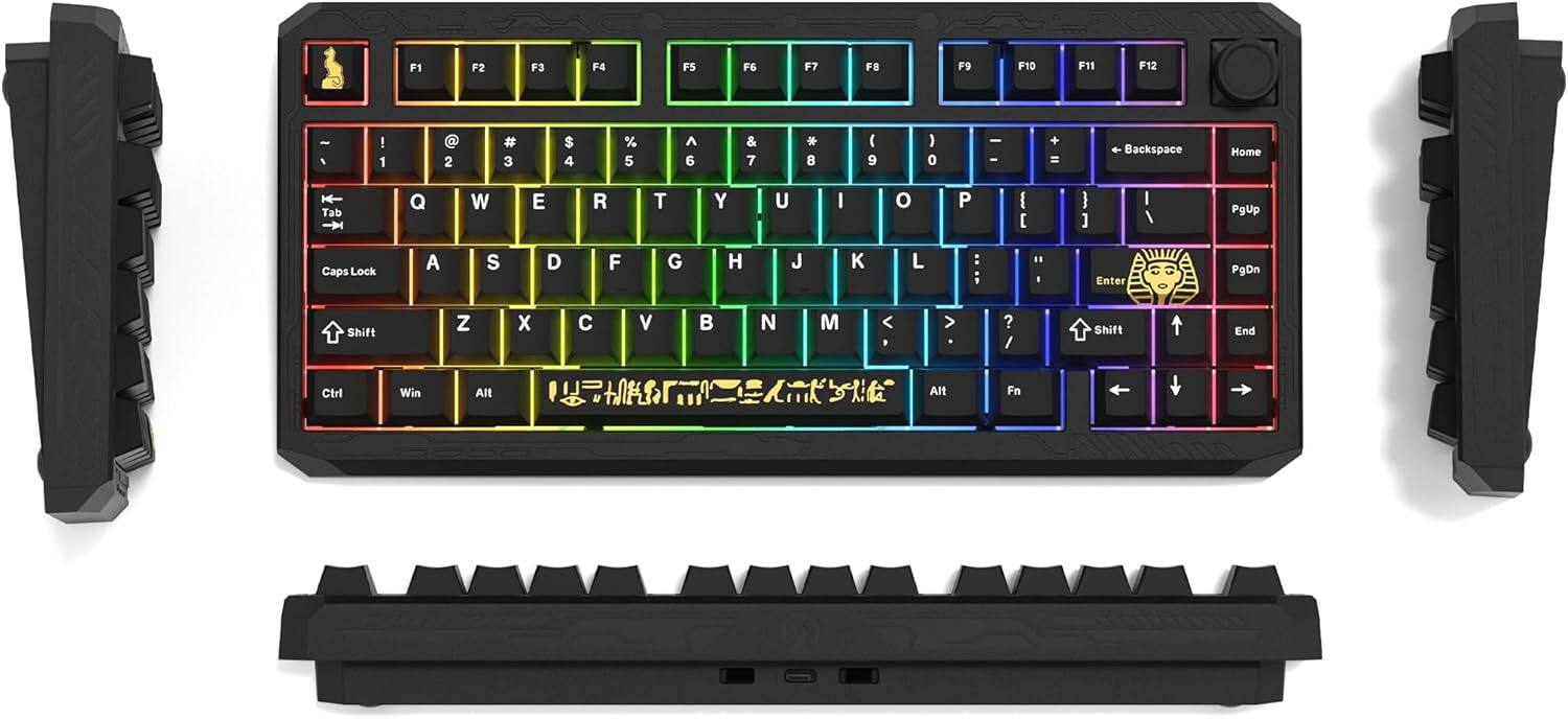 F1 F2 F3 F4 F5 F6 F7 F8 F9 F10 F11 F12  
! 1 2 3 4 5 6 7 8 9 0 - = Backspace  
Tab Q W E R T Y U I O P [ ] \  
Caps Lock A S D F G H J K L ; ' Enter  
Shift Z X C V B N M , . / Shift  
Ctrl Win Alt Spacebar Alt Fn  
PgUp Home PgDn End  
PgUp PgDn