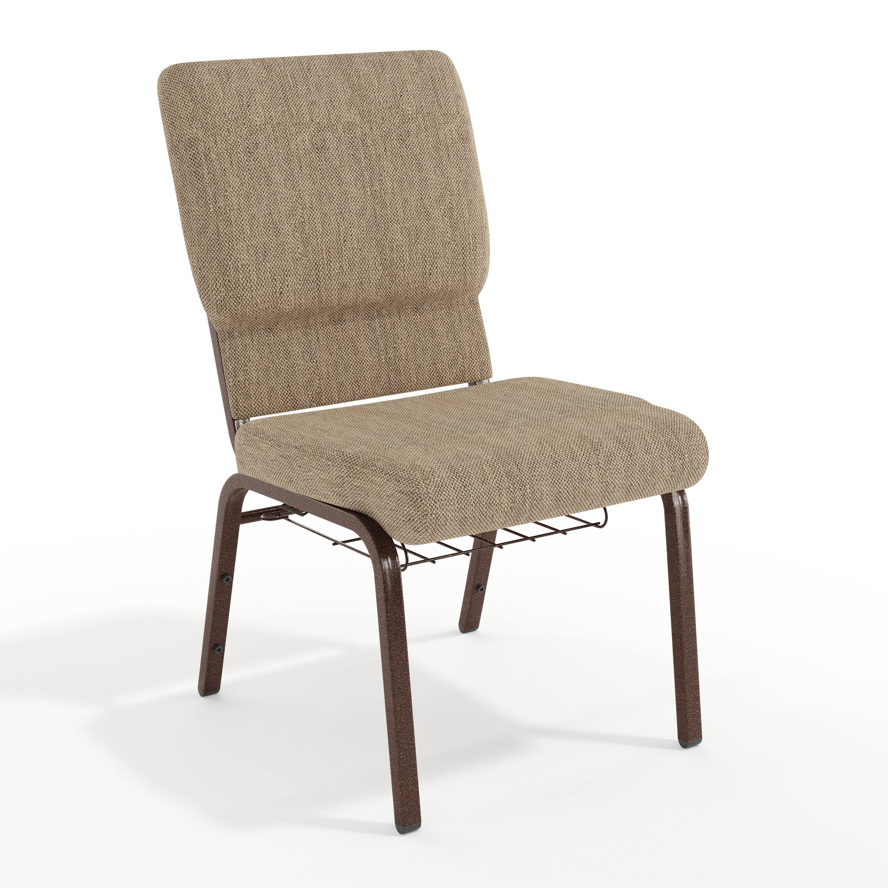 Beige Fabric/Copper Vein Frame