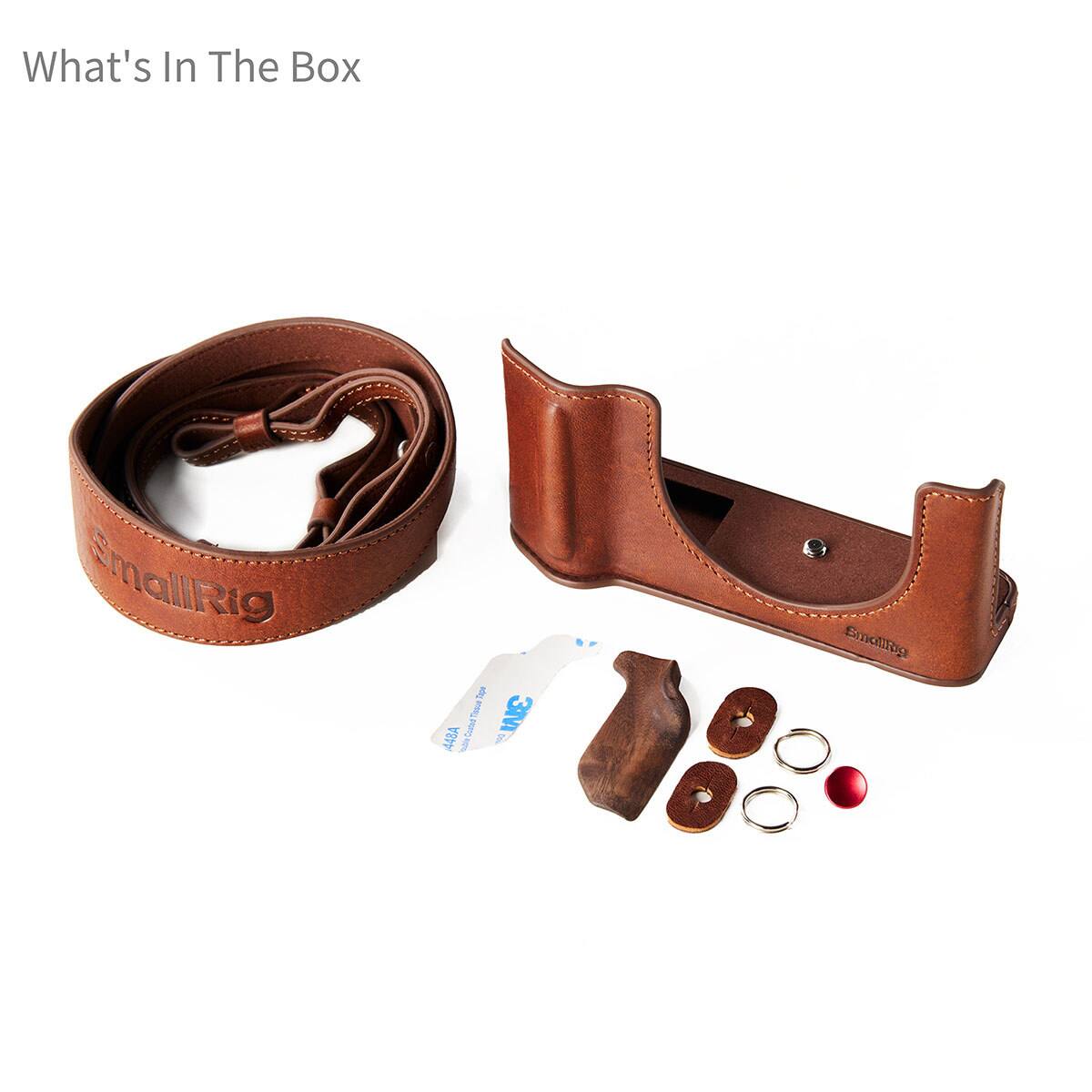 What's In The Box

SmallRig

Tape Tissue 448A Conted Souble

God 3M

SmallRig