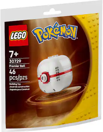 LEGO Pokémon™ 7+ 30729 Premier Ball 46 pcs/pzs Building Toy Jouet de construction Juguete para Construir