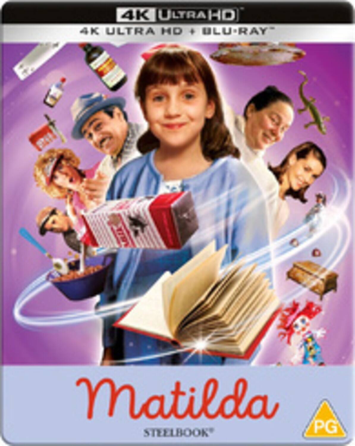 Front. Matilda - All-Region UHD (Steelbook)   - 4K Blu-Ray.