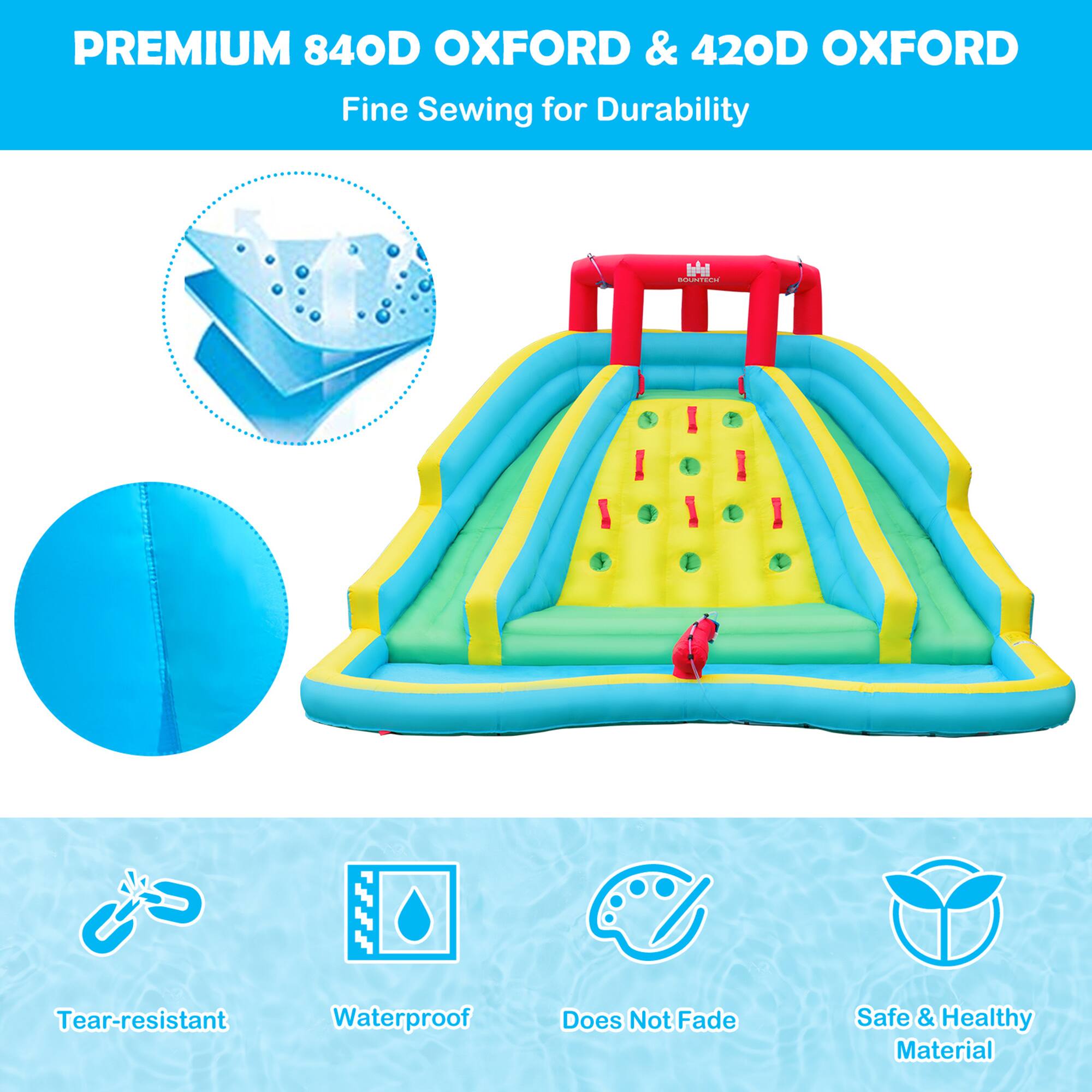 PREMIUM 840D OXFORD & 420D OXFORD  
Fine Sewing for Durability  

Tear-resistant  
Waterproof  
Does Not Fade  
Safe & Healthy Material