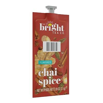 The Bright Tea Co.  
Flavored Chai Spice  
Net Wt/Poids Net 0.09 oz (25 g)