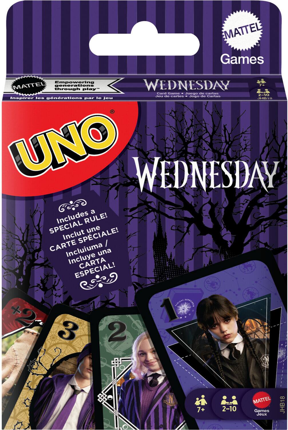 Mattel UNO: Wednesday COLLECTIBLES Multicolor 194735326853 - Best Buy