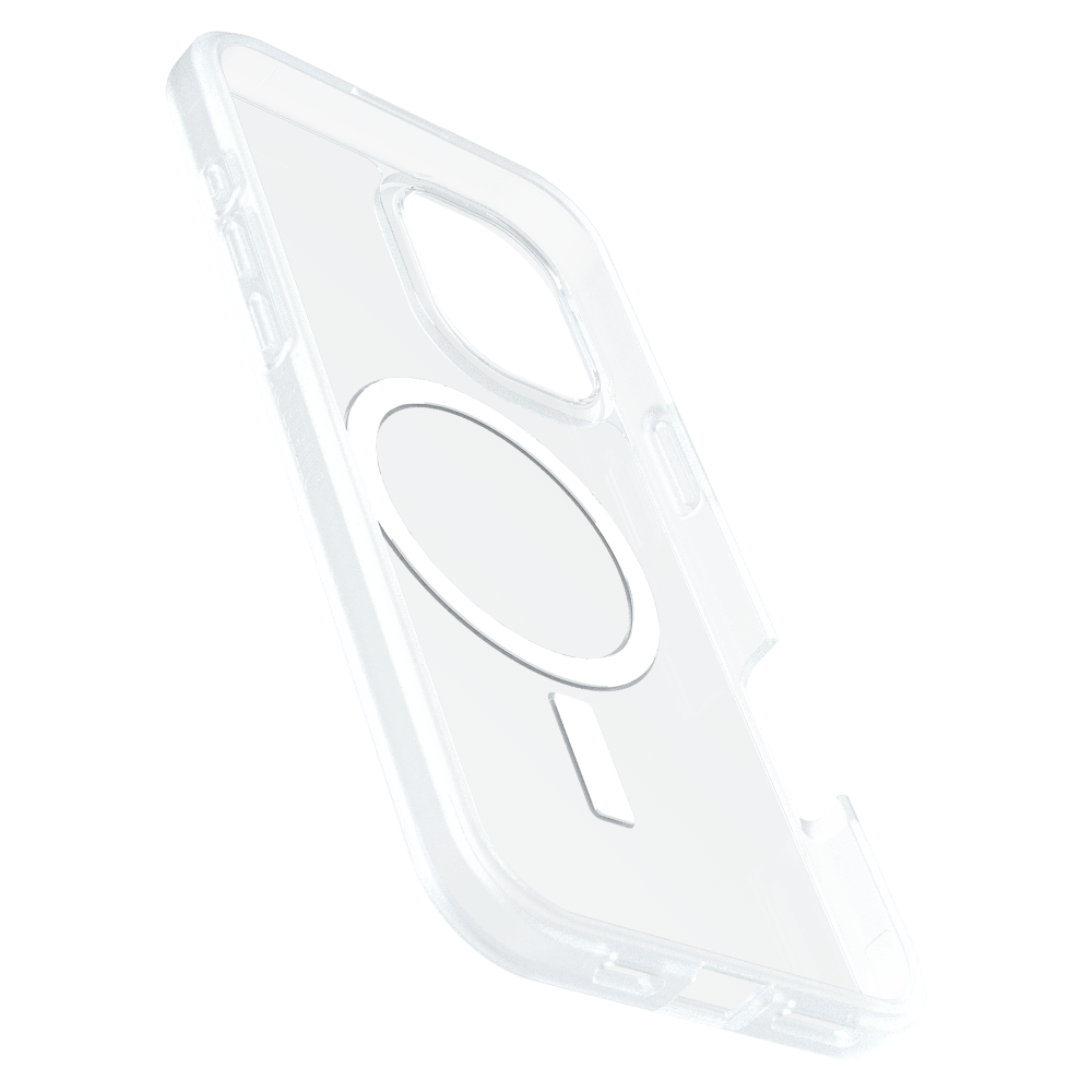 Alt View 3. OtterBox - React MagSafe Case for Apple iPhone 16 Plus - Clear.