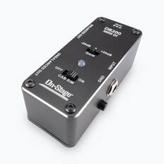 DC BALANCED MINI DB200 OUT DI -20dB GAIN +20dB UNBALANCED OFF INPUT OUT CAB GND SIM ON
On-Stage