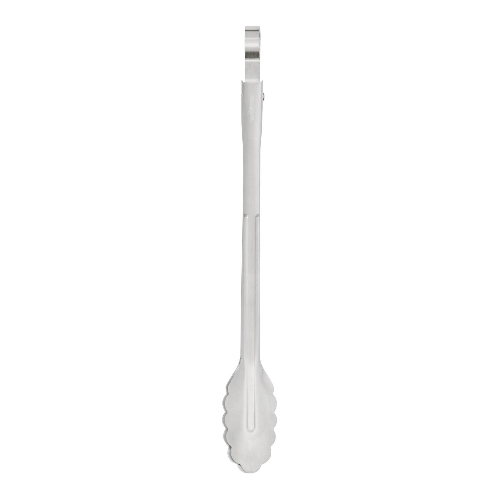 Alt View 1. Cuisipro - 12 Inch Stainless Steel Locking Tongs - Silver.