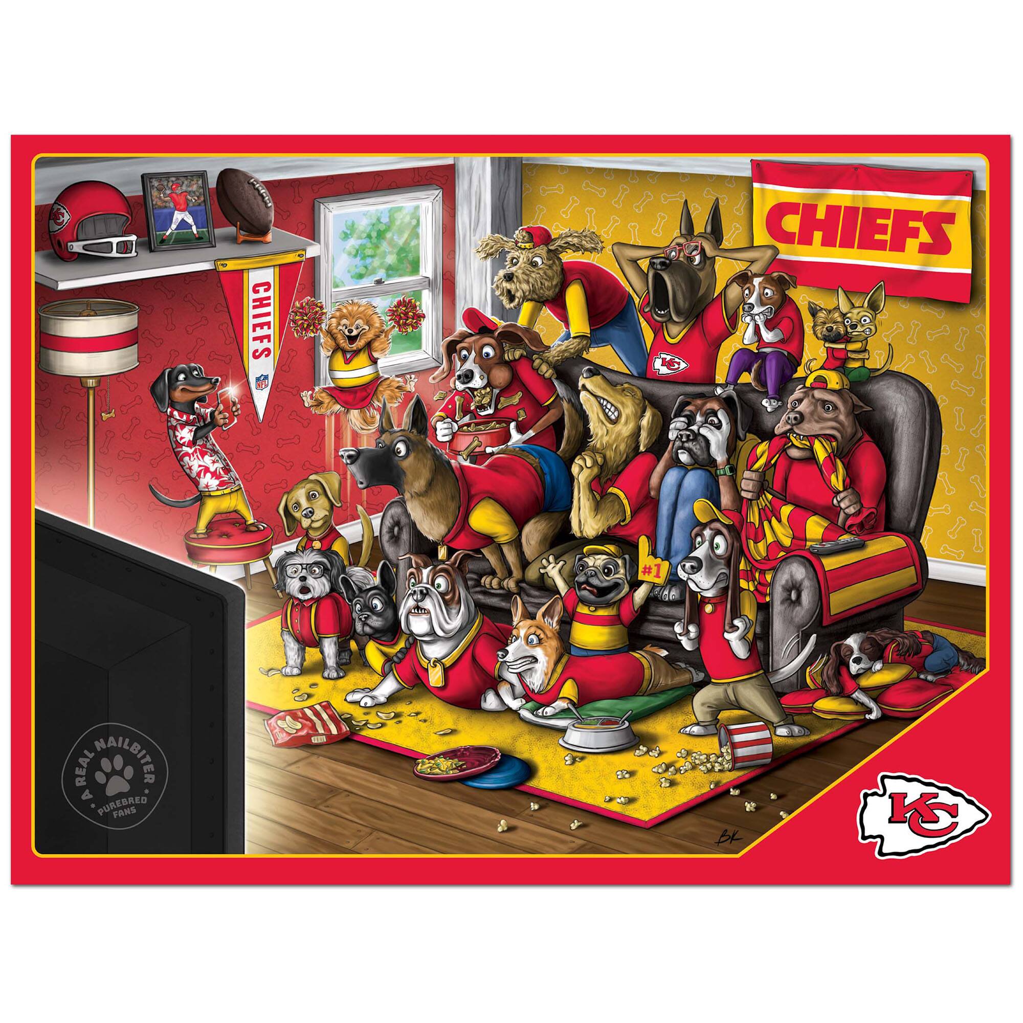 CHIEFS 16  
CHIEFS #1  
SA REAL NAILBITER  
A PUREBRED FANS