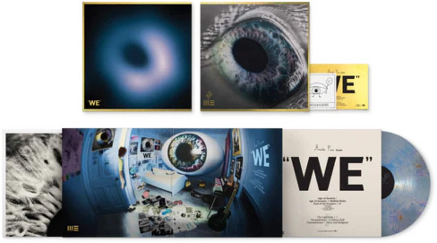 Arcade Fire - We - Limited Blue Marble Colored Vinyl   - VINYL LP price history on PriceWatchPro