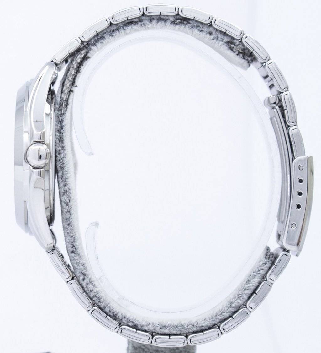 Left. Casio - Quartz MTP-1370D-1A1V Stainless Steel Men's Watch Black Dial 50M - Silver, Black.