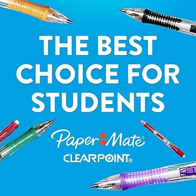 THE BEST CHOICE FOR STUDENTS

Paper Mate
CLEARPOINT