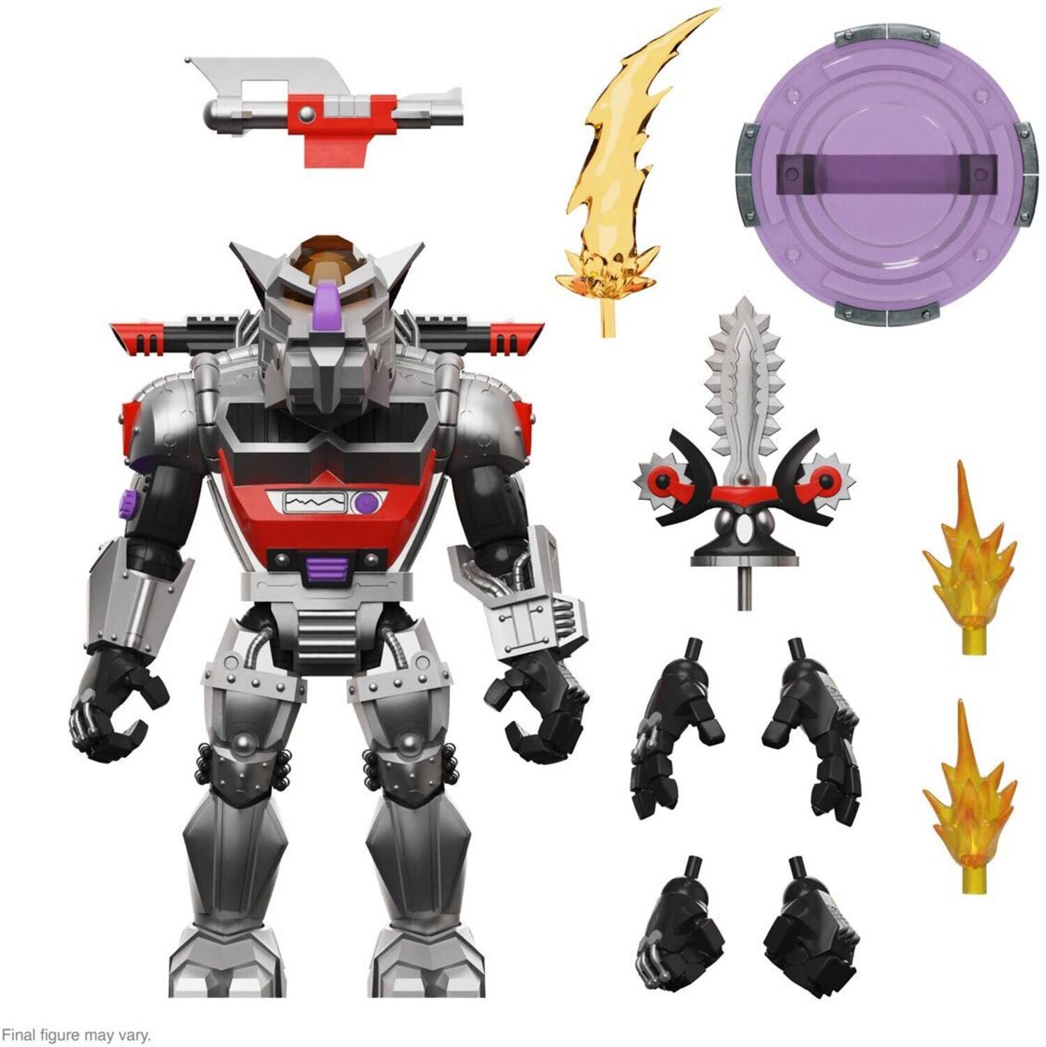 Super7 - Teenage Mutant Ninja Turtles - ULTIMATES! Wv8 - Robot Rocksteady (TMNT) - Collectibles