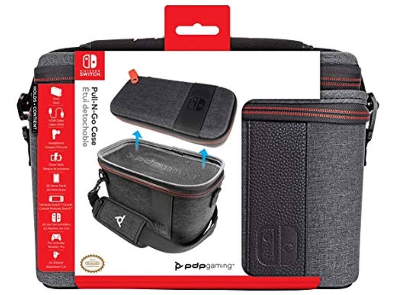 Holds Contient S f A Switch Pull-N-Go Detachable Case pdpgaming