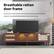 Breathable rattan door frame
No peculiar smell. Create a looming hazy beauty and ensure the cabinet's breathability. Breathable rattan door frame.