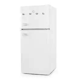 Commercial Cool - 4.5 Cu. Ft. Refrigerator with Freezer - White