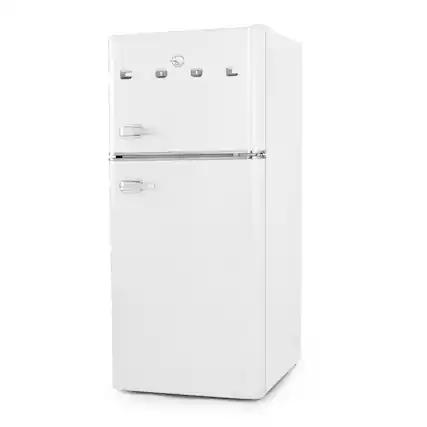 Front. Commercial Cool - Commercial Cool 4.5 Cu. Ft. Refrigerator with Freezer, White - White.