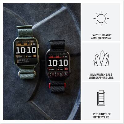 Garmin Venu X1 GPS Smartwatch 51 mm Fiber reinforced polymer Black with Slate Titanium Caseback (2025) 010-02980-00 - Best Buy Garmin Venu X1 GPS Smartwatch 51 mm Fiber reinforced polymer Black with Slate Titanium Caseback (2025) 010-02980-00 - Best Buy