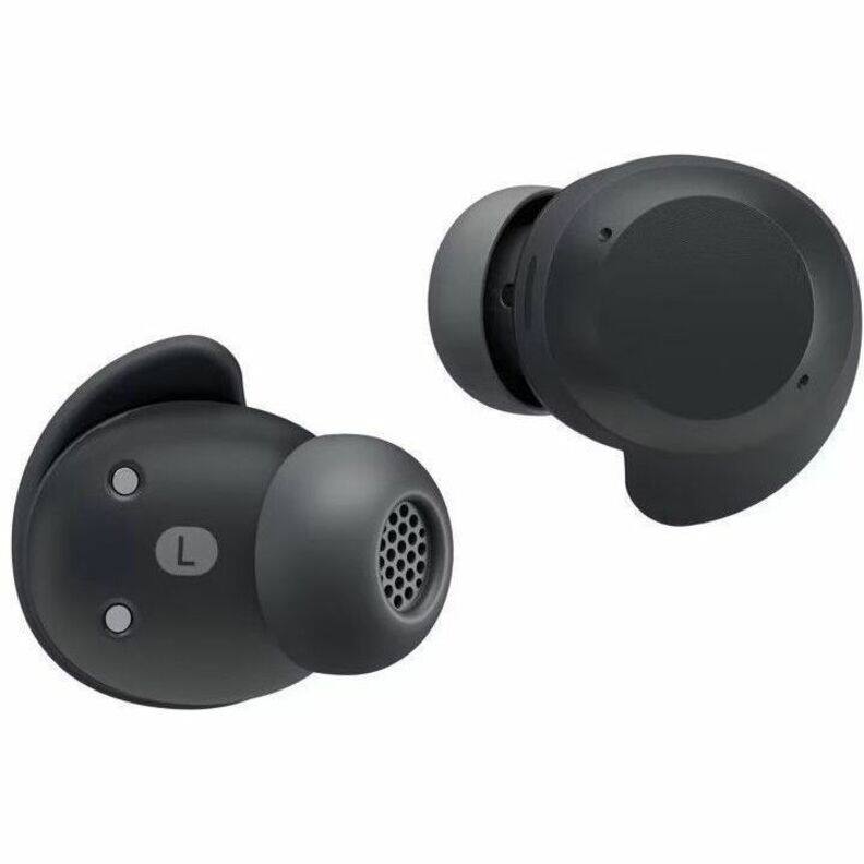 Alt View 1. LG - LG Xboom Buds Earset - Google Assistant, Siri - Stereo - True Wireless - Bluetooth - Earbud - Binaural - In-ear - Noise - Black.
