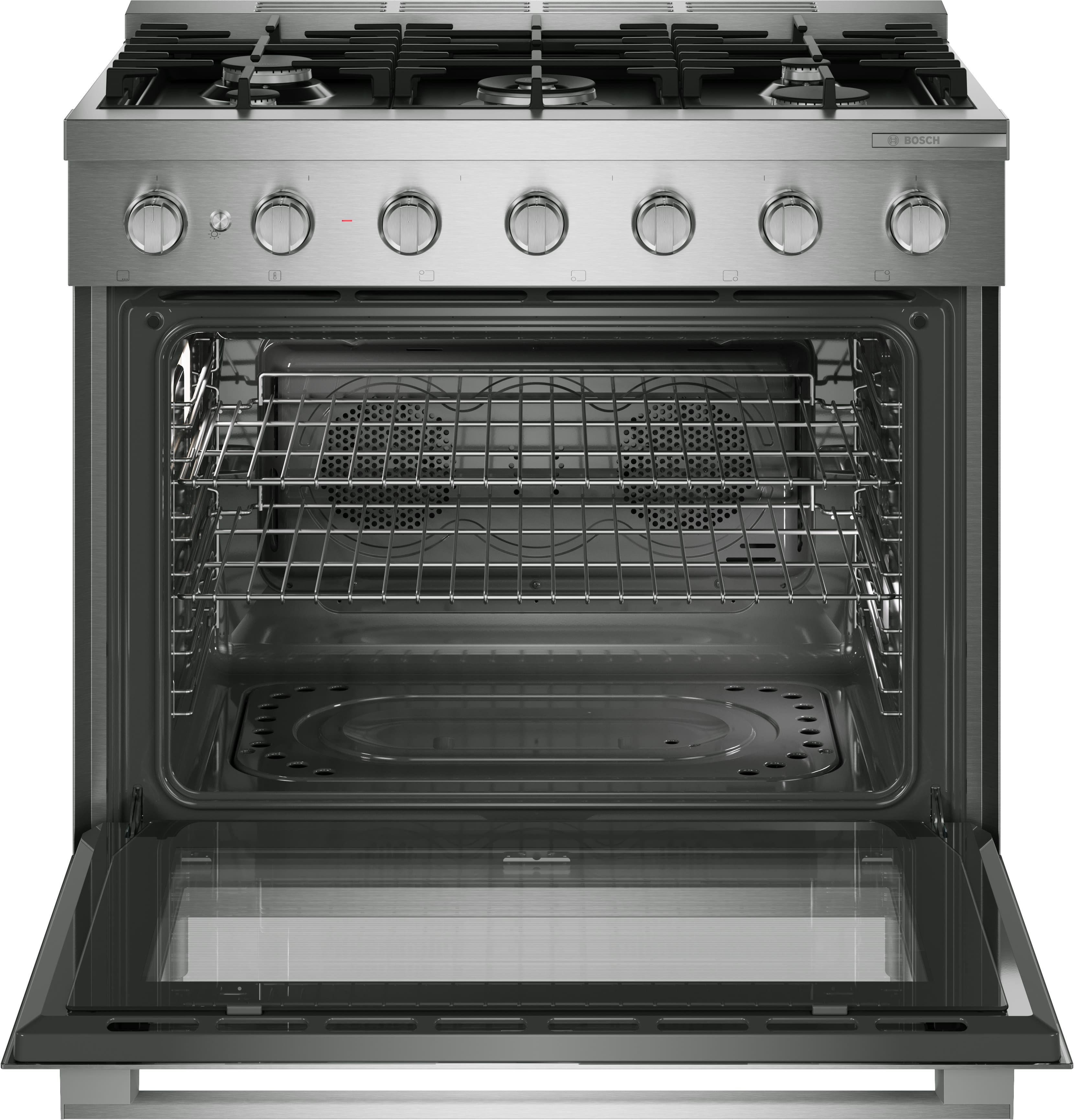 Bosch - 500 Series 36in Gas Indy Style Range in SS - Stainle