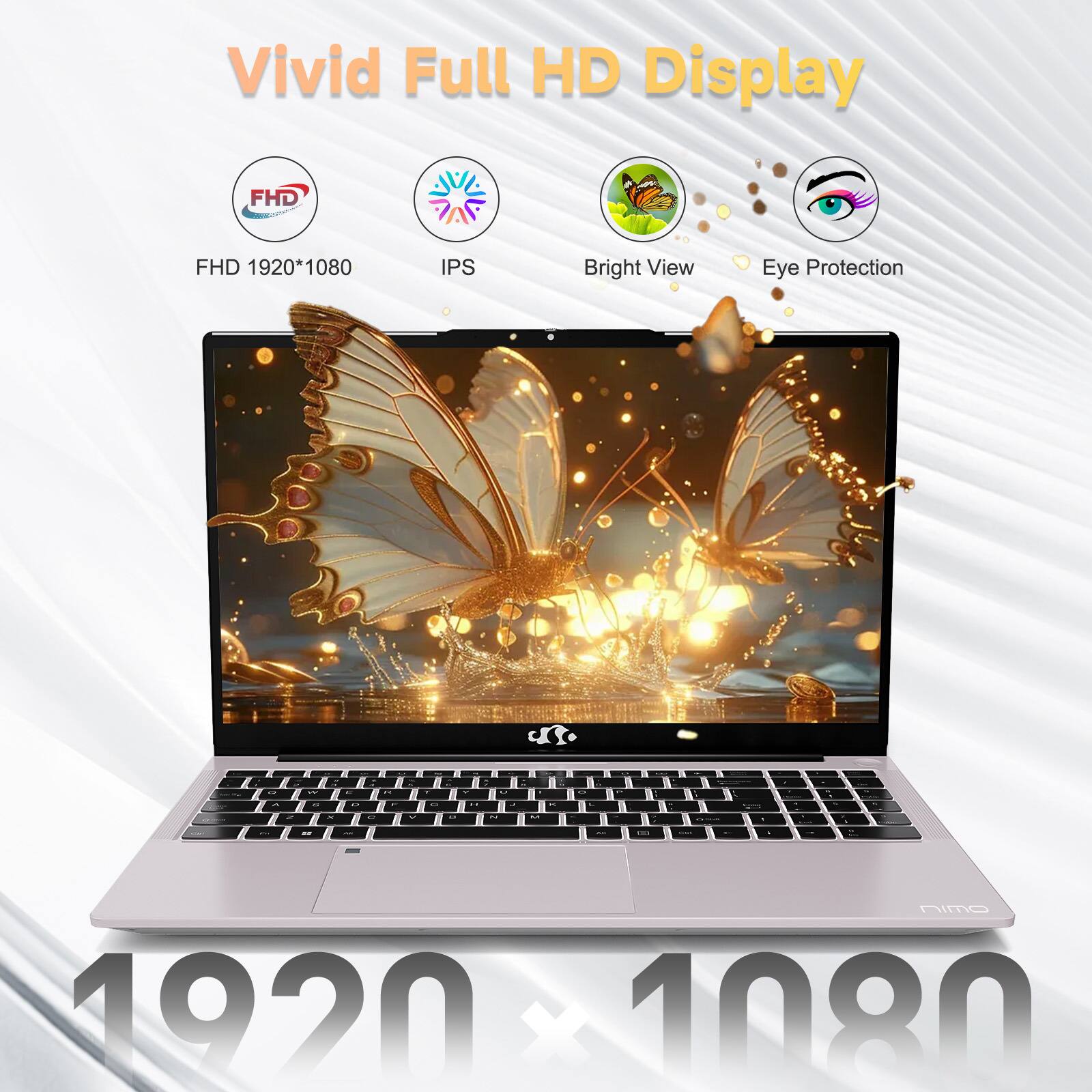 Vivid Full HD Display

FHD 1920*1080  
IPS  
Bright View  
Eye Protection  

1920 x 1080